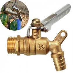 1/2 inch Faucet Locked Brass Water Tap